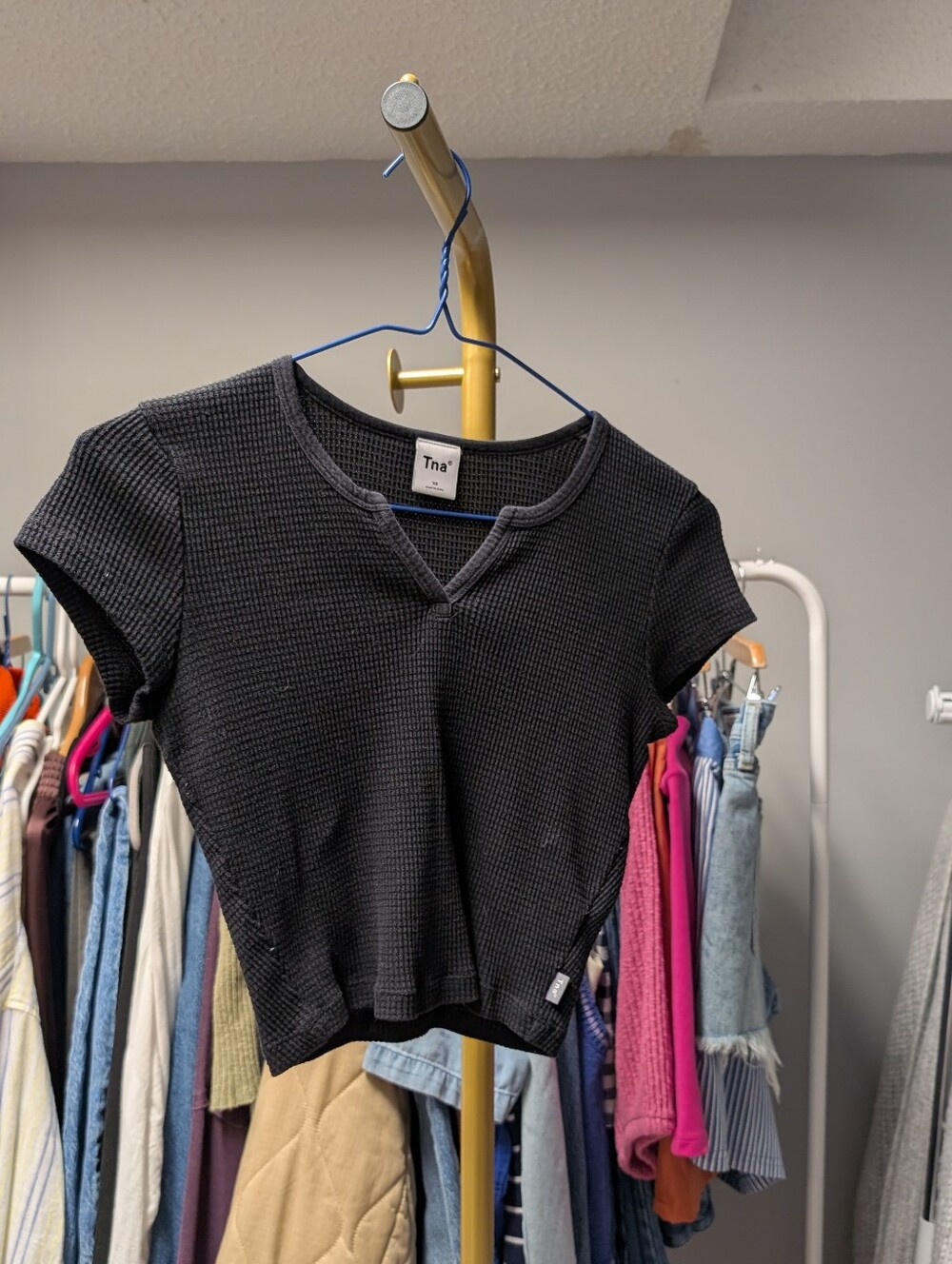 TNA waffle crop xs